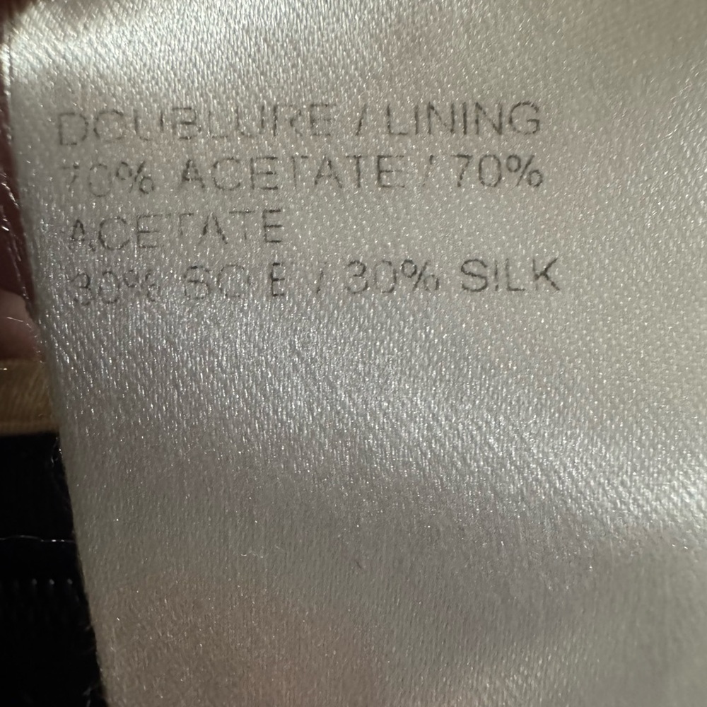 Chloé Silk Blend Dress NWOT | Tie Waist, Pockets, Minimalist Parisian Style - Picture 8 of 8